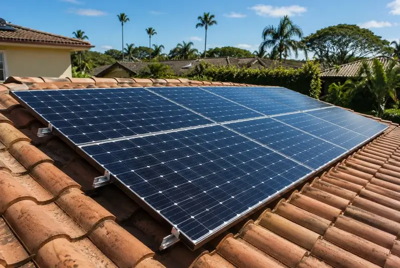 Installation de panneaux solaires à Meilhan